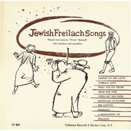 Smithsonian Folkways FW-06809-CCD Jewish Freilach Songs